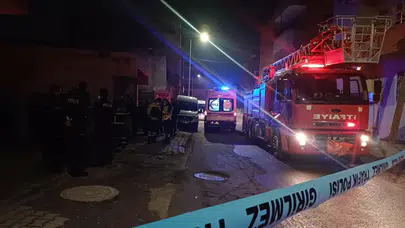 Batman'da ev yangını: Yaşlı çifti ölüm ayırdı!