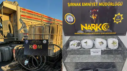 Şırnak'ta uyuşturucu operasyonu: 62 gözaltı, 4 tutuklama