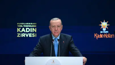 Cumhurbaşkanı Erdoğan: Kadının olduğu yerde barış olur, huzur olur!