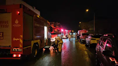 Arnavutköy’de iş yeri yangın: 1’i ağır 3 kişi yaralandı