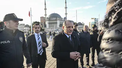İstanbul İl Emniyet Müdürü Yıldız, yılbaşı önlemlerini denetledi