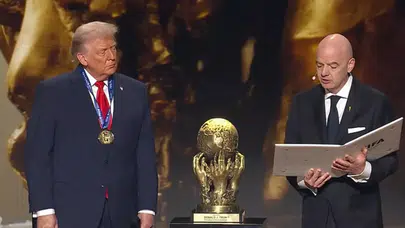 FIFA Barış Ödülü'nü Donald Trump kazandı