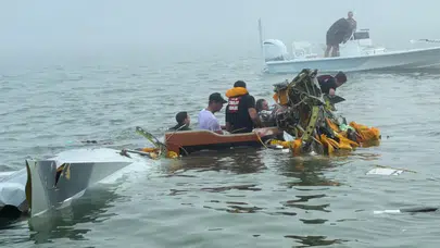 Texas’ta dehşet: Çocuk hasta taşıyan Meksika Donanma uçağı düştü! 5 ölü, 1 kayıp