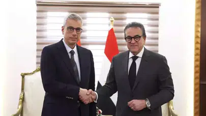 Bakan Memişoğlu, Mısır Sağlık Bakanı Abdelghaffar ile bir araya geldi