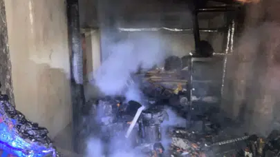 Isparta'da kalorifer kazanı patladı: Çıkan yangından 3 kişi yaralandı