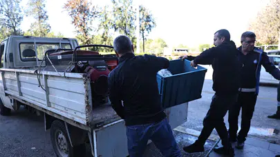 Otobüs bagajından çeyrek ton kaçak et çıktı