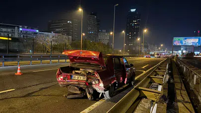 Şişli'de korkunç kaza! 1'i ağır 2 kişi yaralandı