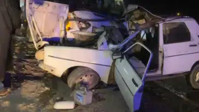 Şanlıurfa’da minibüs ile otomobil çarpıştı: 1 kişi hayatını kaybetti