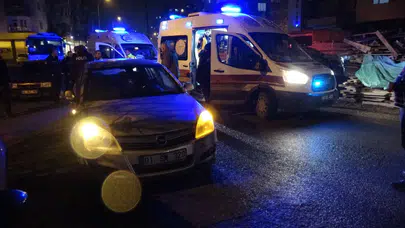 Malatya'da iki otomobil çarpıştı: Biri komiser 2 polis yaralandı