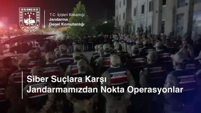 Jandarma Genel Komutanlığı'ndan operasyon: 54 kişi tutuklandı