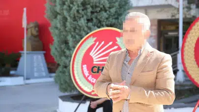 Eski CHP Serik İlçe Başkanı, rüşvet iddiasıyla gözaltına alındı