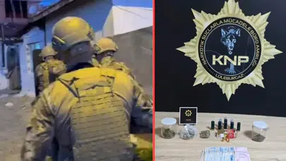 Kırklareli'nde uyuşturucu madde ticareti yapan 13 şüpheli gözaltına alındı