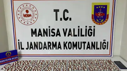 Salihli’de 630 uyuşturucu hapla yakalanan şüpheli tutuklandı