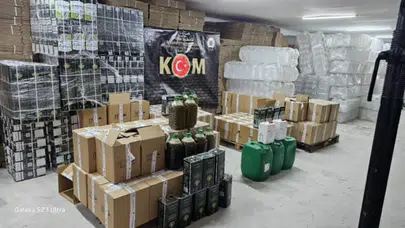 Uşak’ta 3 ton gerçek yağdan 23 ton sahte zeytinyağı yaptılar