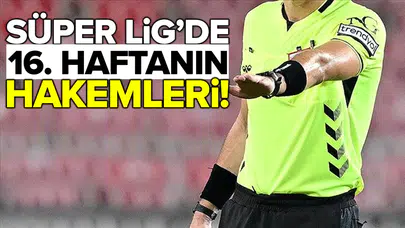 Derbinin hakemi de belli oldu!