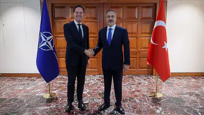 Fidan ve Rutte'den kritik görüşme