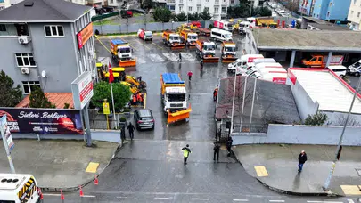 Ümraniye 480 personel ve 70 araçla kışa hazır!