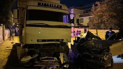 Gaziantep’te feci kaza: 2 ölü, 2 yaralı