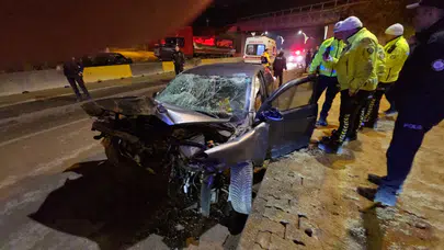 Karabük’te film gibi kovalamaca: Alkollü sürücü kaza yapınca yakalandı!