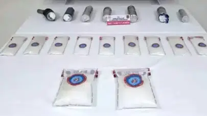 Antalya'da 17 kilogramlık uyuşturucu ele geçirildi!