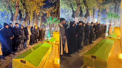 Şanlıurfa'da devrilen otomobilde ölen 3 çocuk defnedildi