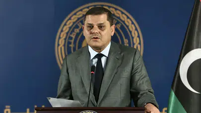 Libya Başbakanı Dibeybe'den düşen jete ilişkin taziye mesajı