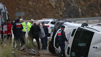 Fethiye’de minibüs kazası: 7 yaralı