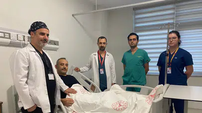 Kilo aldığını sanan adamın böbreğinde dev kitle bulundu