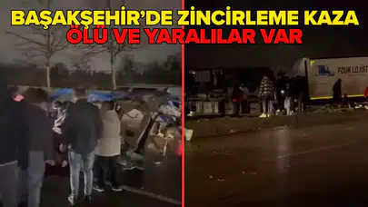 Beton mikseri 3 araca çarptı