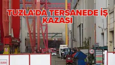 İskele çöktü, 2 işçi yaralandı!