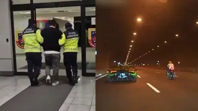 Arnavutköy’de trafiği tehlikeye atan yarışçılara jandarma operasyonu