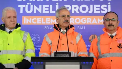 Sarıyer–Kilyos Tüneli’nde çalışmalar hızla ilerliyor: Fiziki gerçekleşme %76