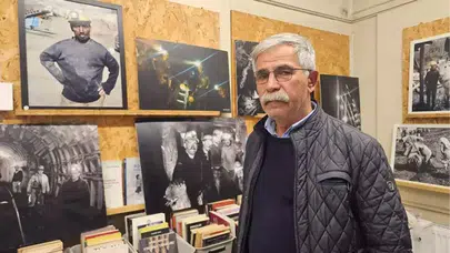 Emekli madenci Alaattin Kara, çektiği fotoğraflarla madencilik kültürünü anlatıyor