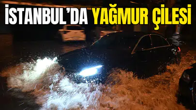 Rögarlar taştı, araçlar mahsur kaldı