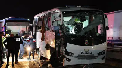 Amasya Merzifon'da zincirleme kaza: Çok sayıda yaralı var