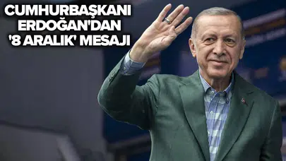Cumhurbaşkanı Erdoğan'dan Suriye mesajı