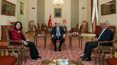 Numan Kurtulmuş DEM Parti İmralı Heyeti'ni kabul etti