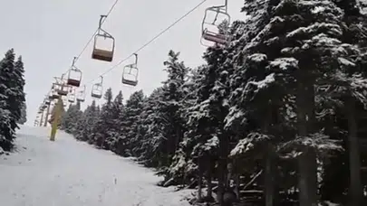 Bursa’da sarı kodlu uyarı! Uludağ’da kar kalınlığı 6 santimetreye ulaştı