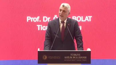 Bakan Ömer Bolat’tan ekonomi mesajı: 'Tüm krizlere rağmen dimdik ayaktayız'