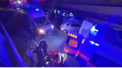 Çekmeköy’de zincirleme kaza: 7 araç çarpıştı, 7 yaralı