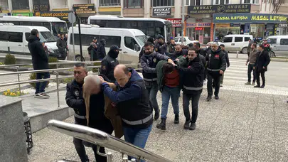 Çorum merkezli 5 ilde otomobil dolandırıcılığı operasyonu: 14 gözaltı