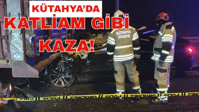 Otomobil, tıra çarptı: 4 ölü!