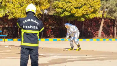 Okulda deney tüpleri patlaması sonucu 2 kişi yaralandı