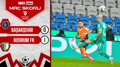 Bodrum FK, Başakşehir deplasmanında 1-0 kazandı!