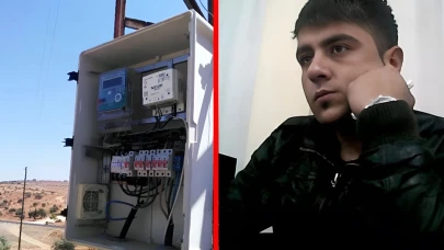Elektrik akımına kapılan kişi can verdi!