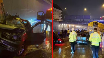 Bursa'da zincirleme kaza: 1 ölü, 4 yaralı