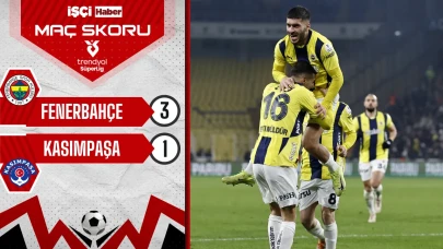 Fenerbahçe, Kasımpaşa engelini 3 golle geçti!