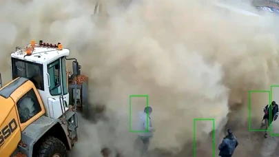 Tokat'ta feci olay: Fabrikanın çatısı çöktü! O anlar kamerada