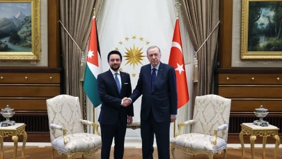 Cumhurbaşkanı Erdoğan, Ürdün Veliaht Prensi Hüseyin Bin Abdullah'ı kabul etti!