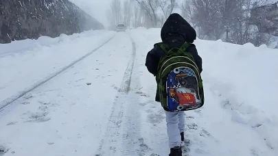 Adıyaman’da kar engeli: 5 ilçede eğitime ara verildi